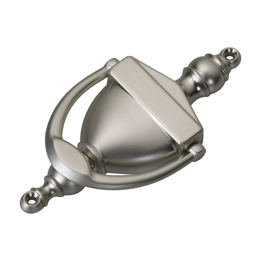 Onward Door Knocker, Satin Nickel, 6 1/4 in (159 mm) The Home Depot Canada