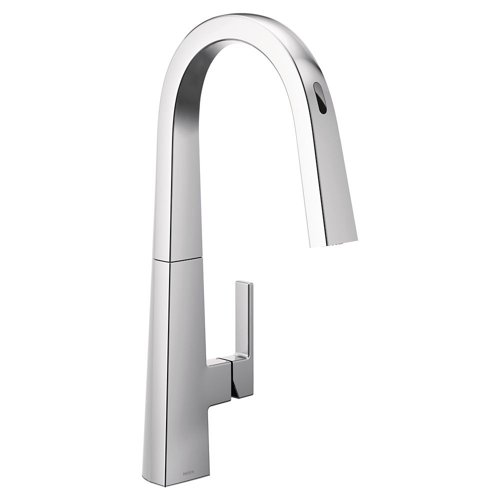 MOEN U By Moen Nio Pull Down Smart Kitchen Faucet In Chrome The Home   P 1001559150 