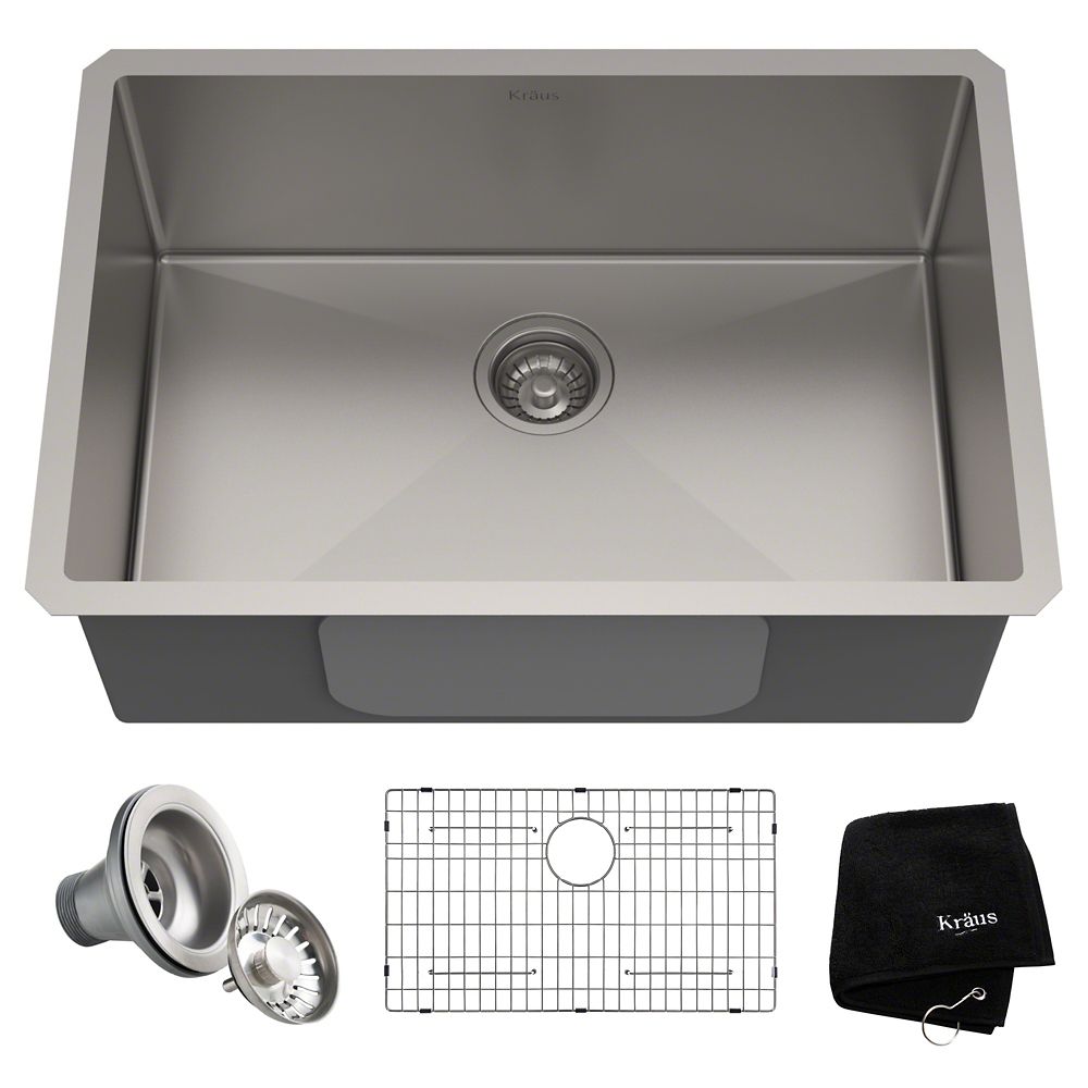 28 Inch Stainless Steel Undermount Kitchen Sink – Kitchen Info