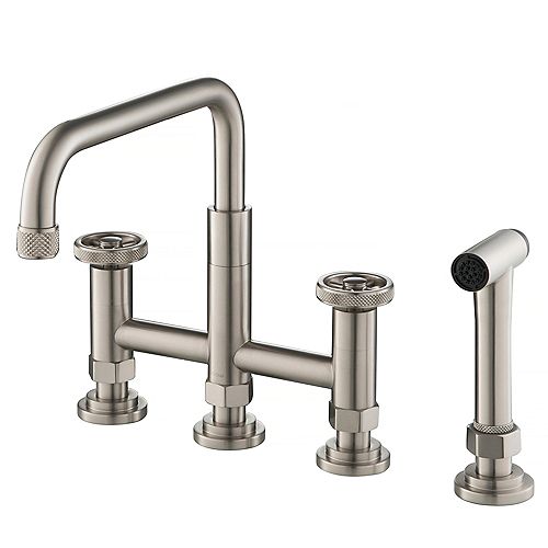 Bridge faucets for kitchen