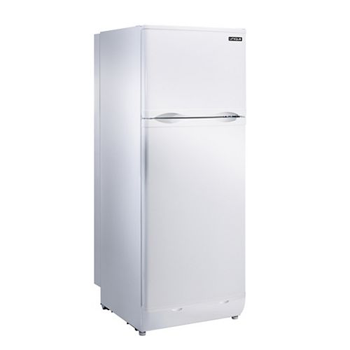 8.0 cu. ft. Propane Top Freezer Refrigerator with CO Alarming Device and Safety Shut-Off in White