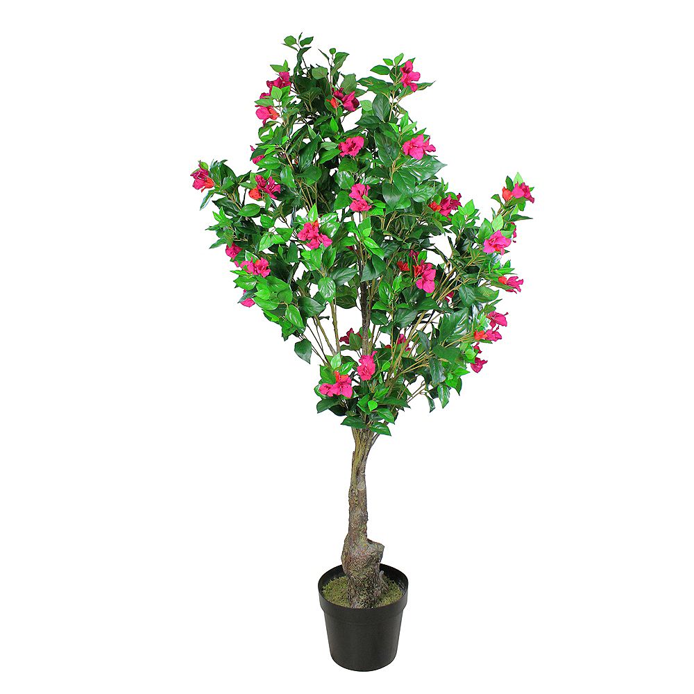 Northlight 72 Potted Artificial Pink and Red Bougainvillea Tree | The ...