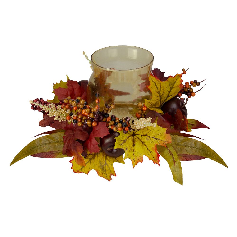 pillar candle centerpiece