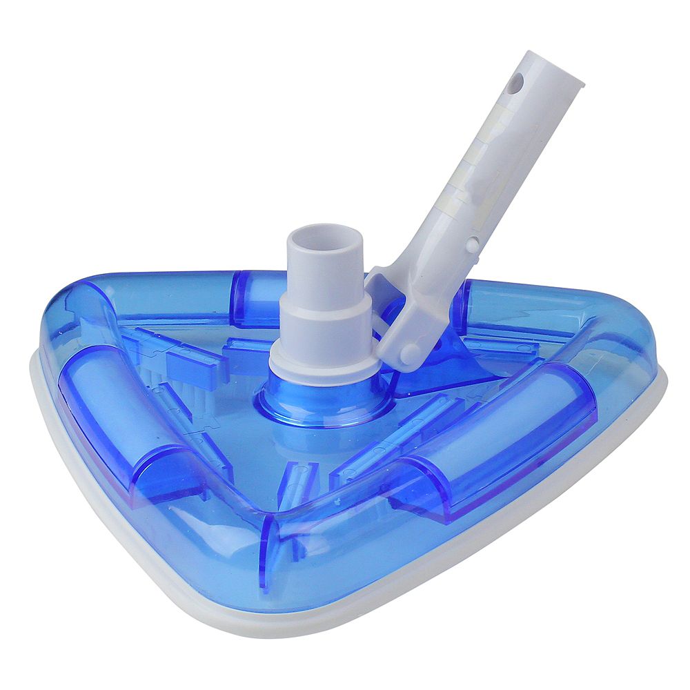 Pool Central 11 Blue And White Deluxe Triangular Vinyl Liner Swimming Pool Vacuum Head The Home Depot Canada