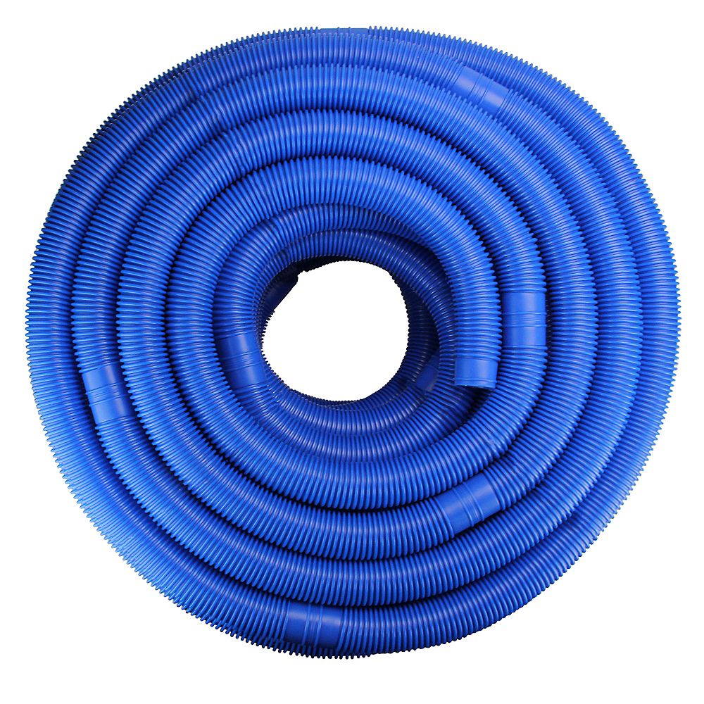 Pool Central 147 5 Blue Blow Molded Pe Swimming Pool Vacuum Hose The Home Depot Canada