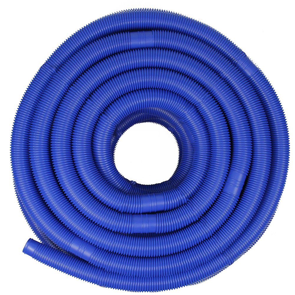 Pool Central 147 5 Blue Blow Molded Swimming Pool Vacuum Hose The Home Depot Canada