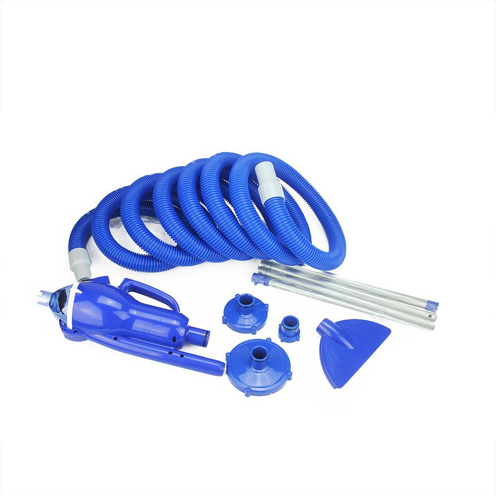 Pool Central 56" Blue and White Ez Pool Vacuum System for Above Ground