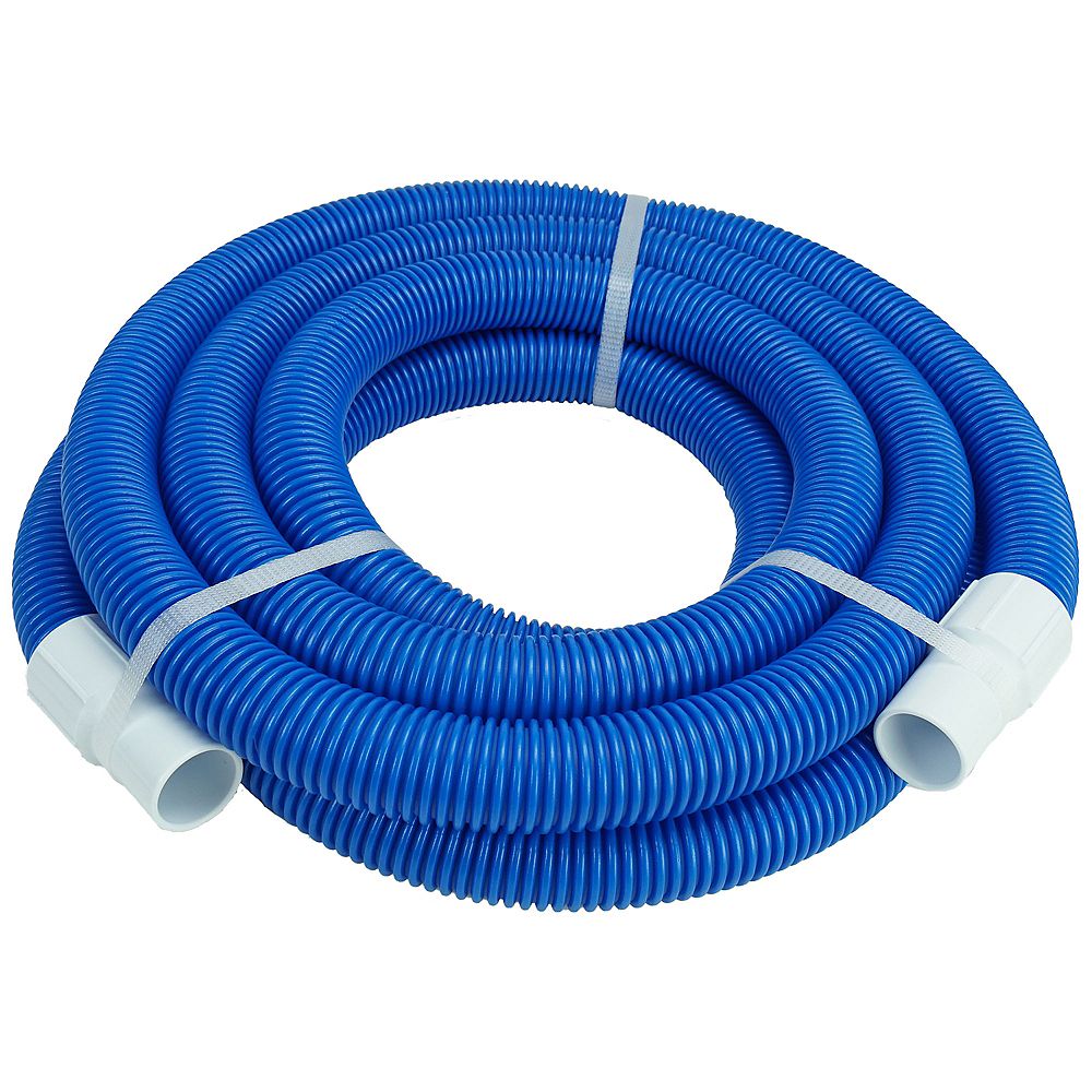 Northlight Blue Blow Molded Pe In Ground Swimming Pool Vacuum Hose With Swivel Cuff 18 X The Home Depot Canada