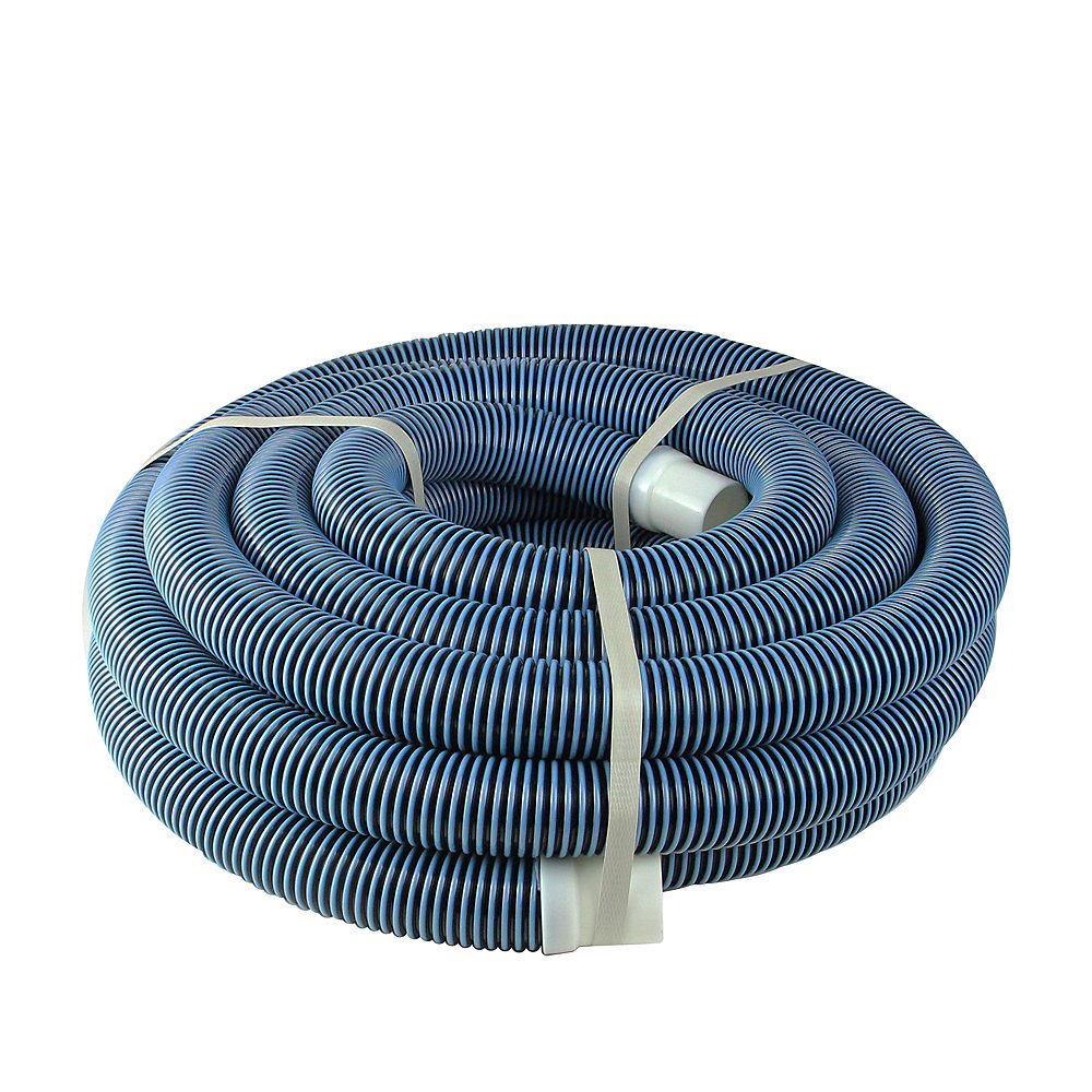 Pool Central Blue Spiral Wound Vacuum Swimming Pool Hose 35 X 1 5 The Home Depot Canada