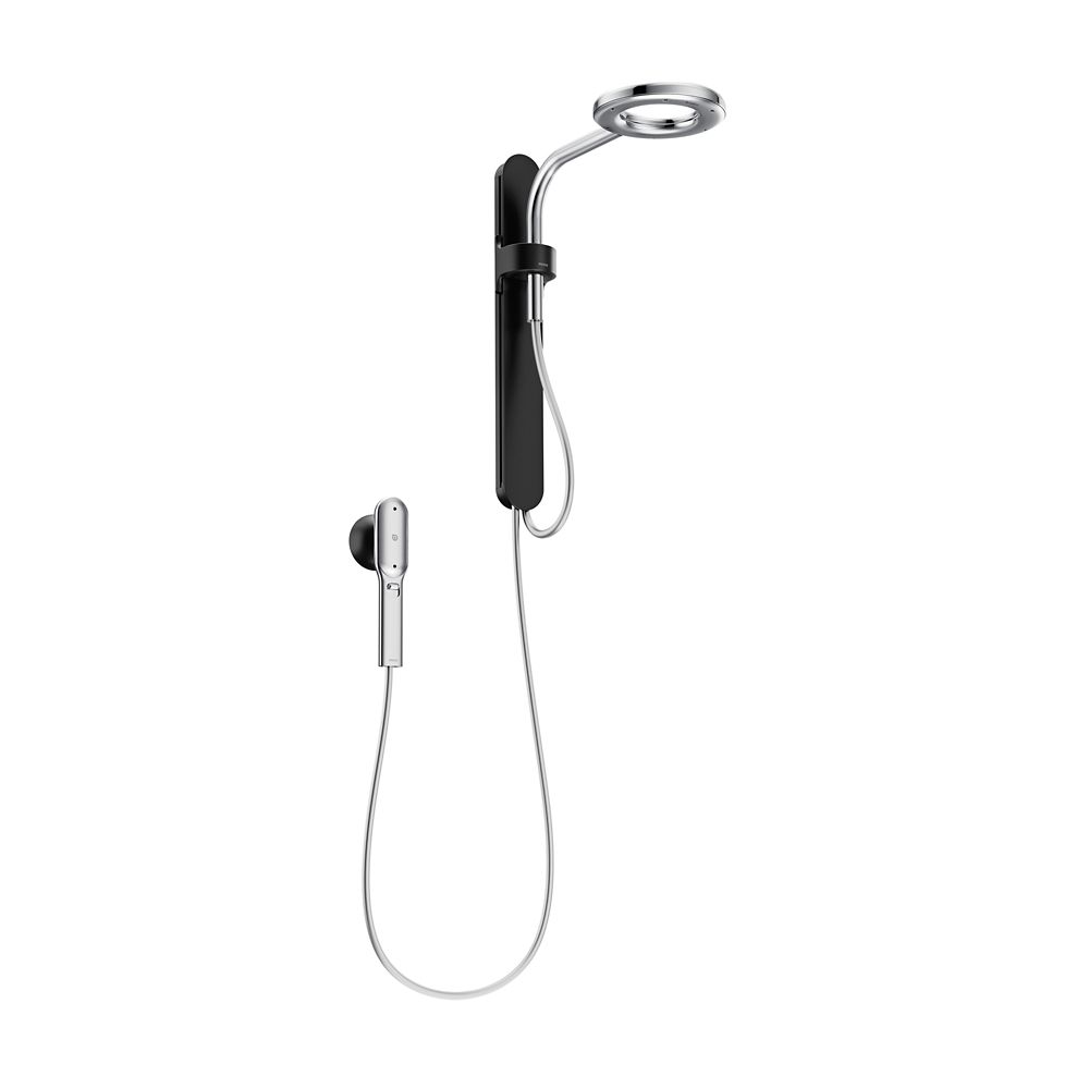 MOEN Nebia by Moen Hand Shower and Rainshower Combo in Black/Chrome