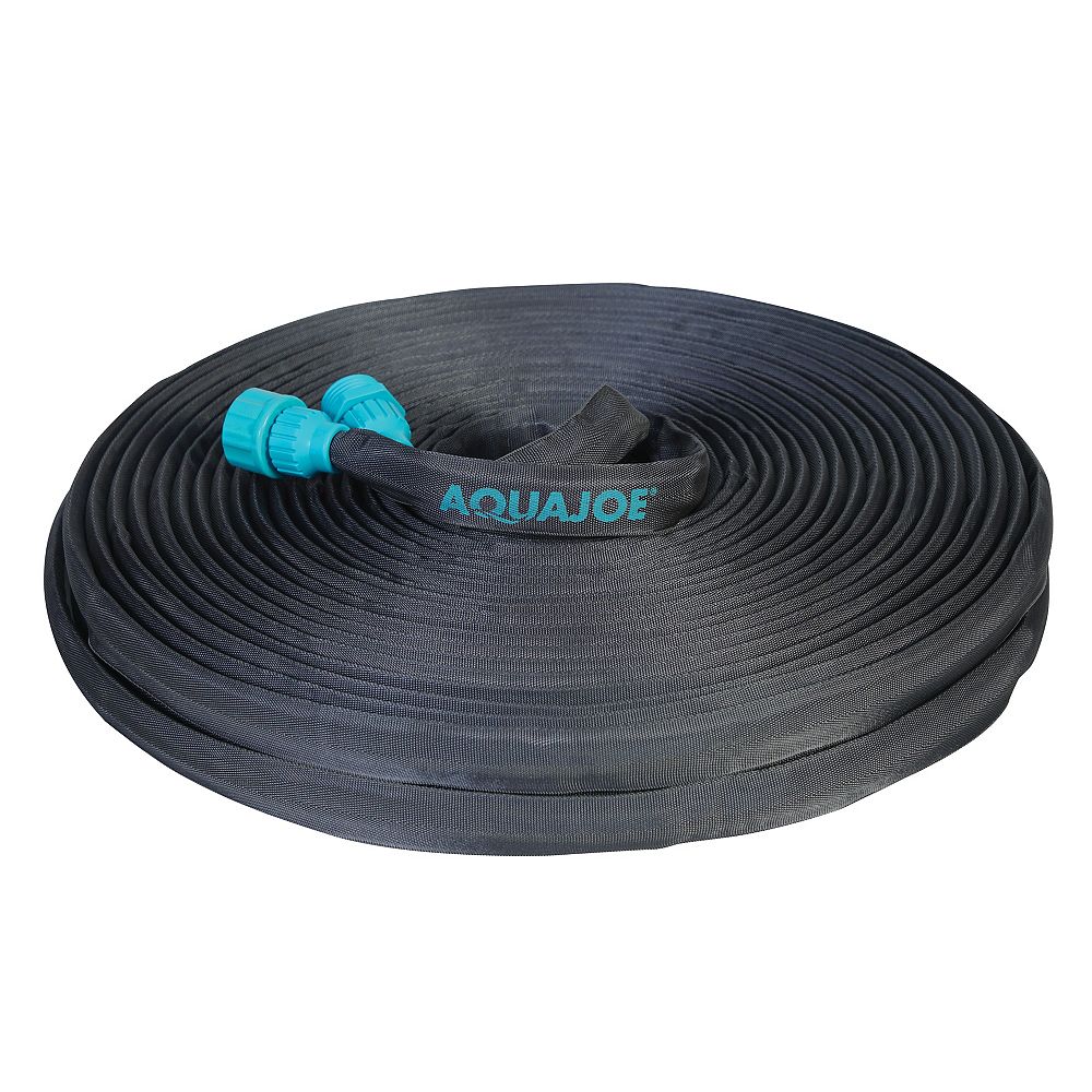 Sun Joe Aqua Joe Ultra Flexible Kink Free Fiberjacket Garden Hose100