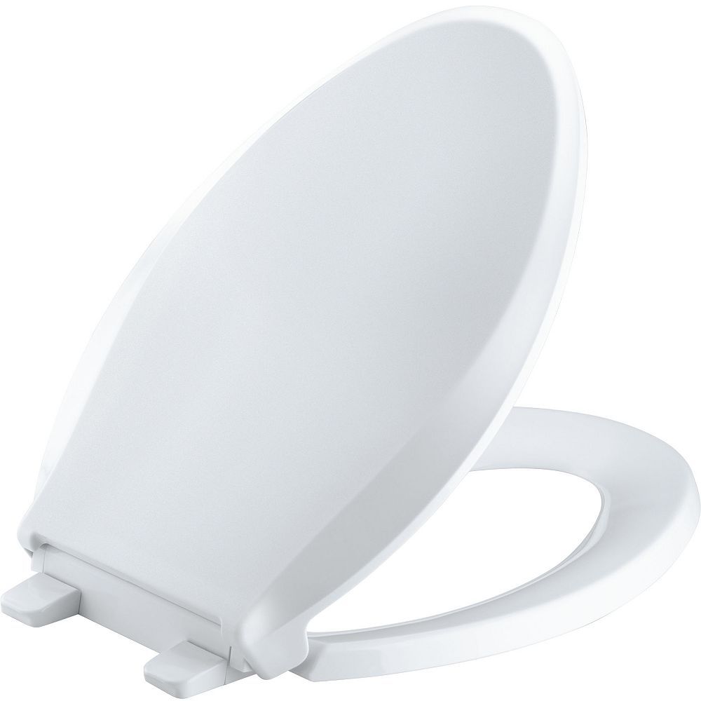 KOHLER Cachet Quickrelease elongated toilet seat, White The Home Depot Canada KOHLER Cachet Quickrelease elongated toilet seat, White The Home Depot Canada