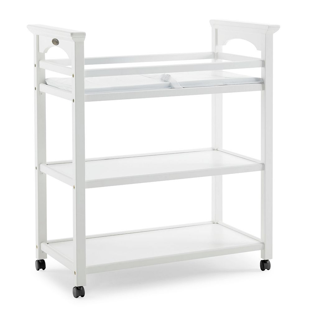 Graco Lauren Changing Table In White The Home Depot Canada