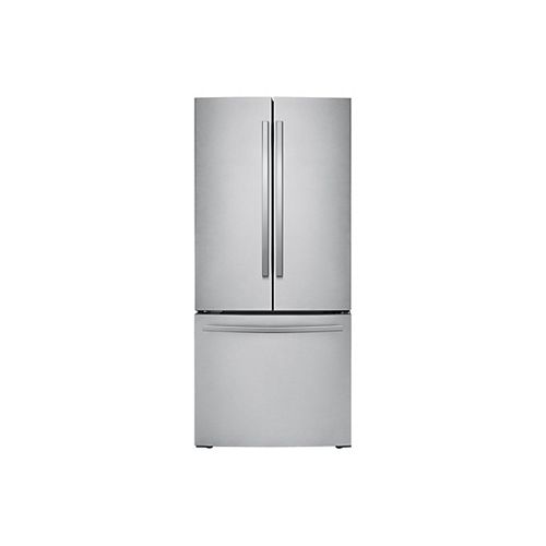 30-inch W 21.8 cu. ft. French Door Refrigerator in Stainless Steel, Standard Depth