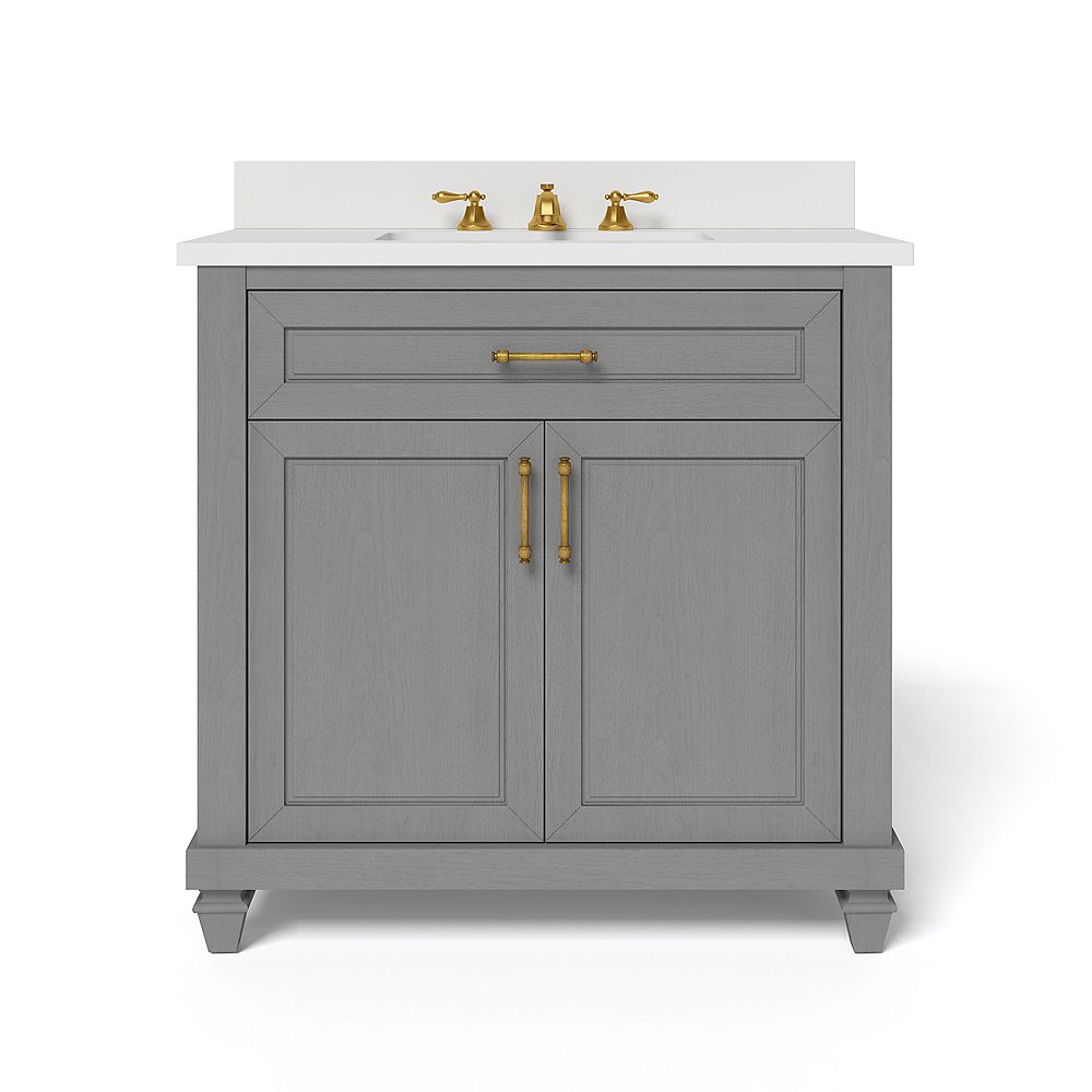Home Decorators Collection Grovehurst 36 Inch W X 20 Inch D Center Rectangle Basin Vanity The Home Depot Canada Home Decorators Collection Grovehurst 36 Inch W X 20 Inch D Center Rectangle Basin Vanity The Home Depot Canada