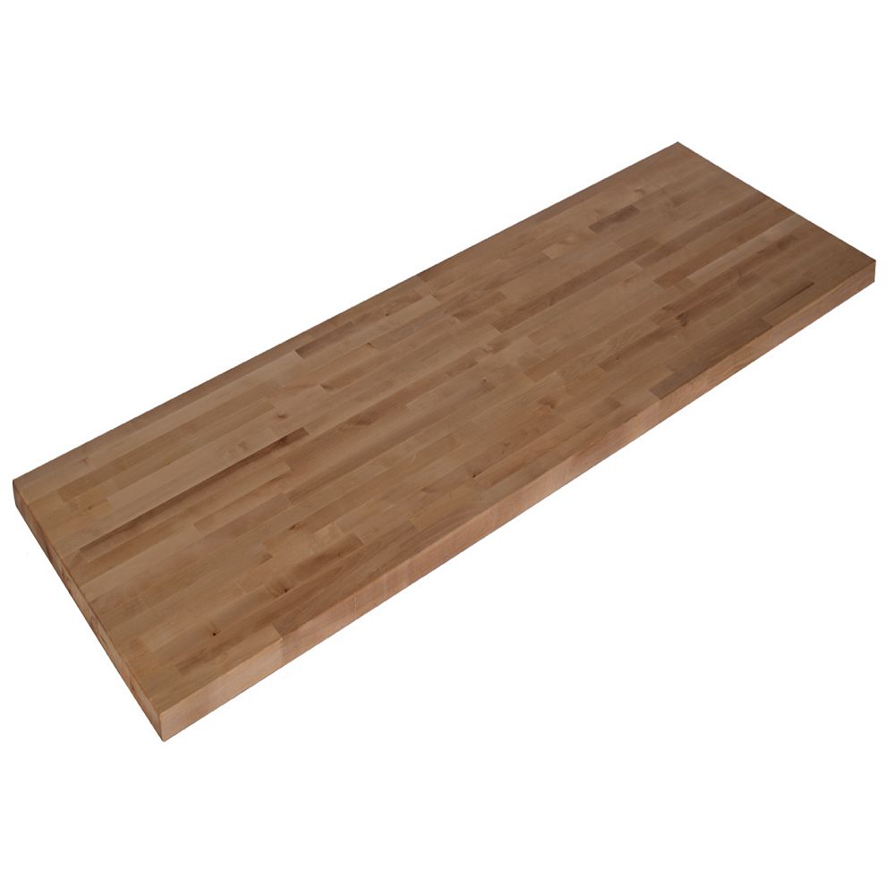 Hardwood Reflections 74inch L x 25inch W x 1.5inch T Unfinished