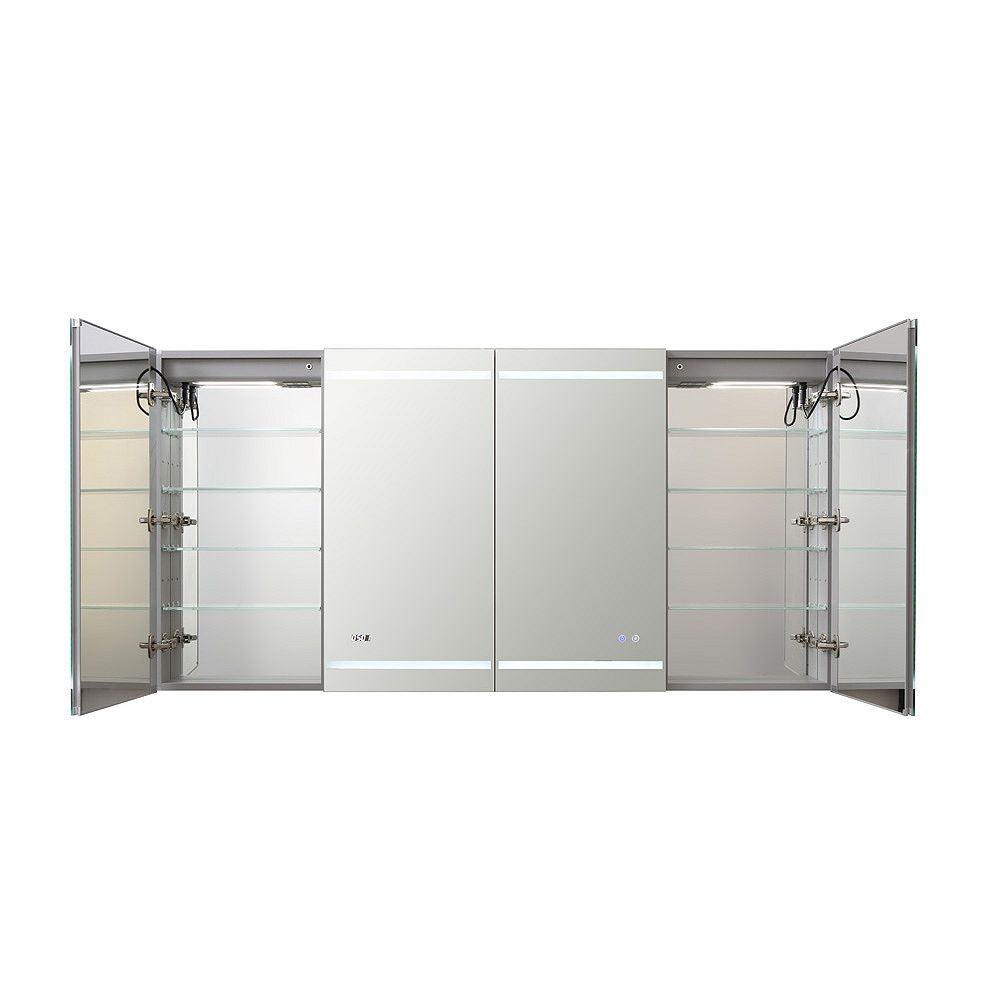 Aquadom Signature Royale 72 inch W x 36 inch H Recessed or Surface