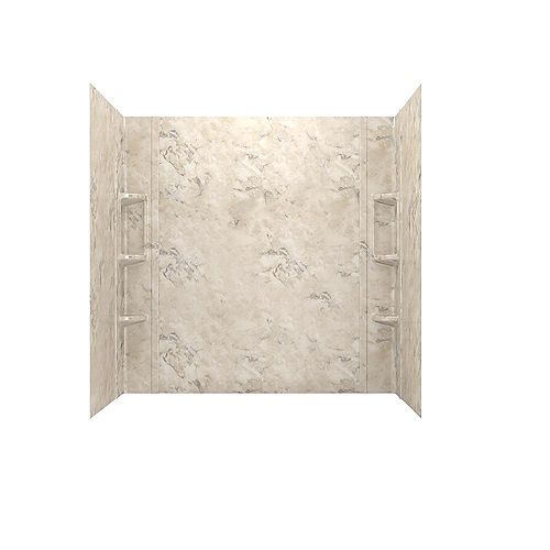 MAAX NexTile 60inch x 30inch x 60inch 4Piece DirecttoStud Alcove