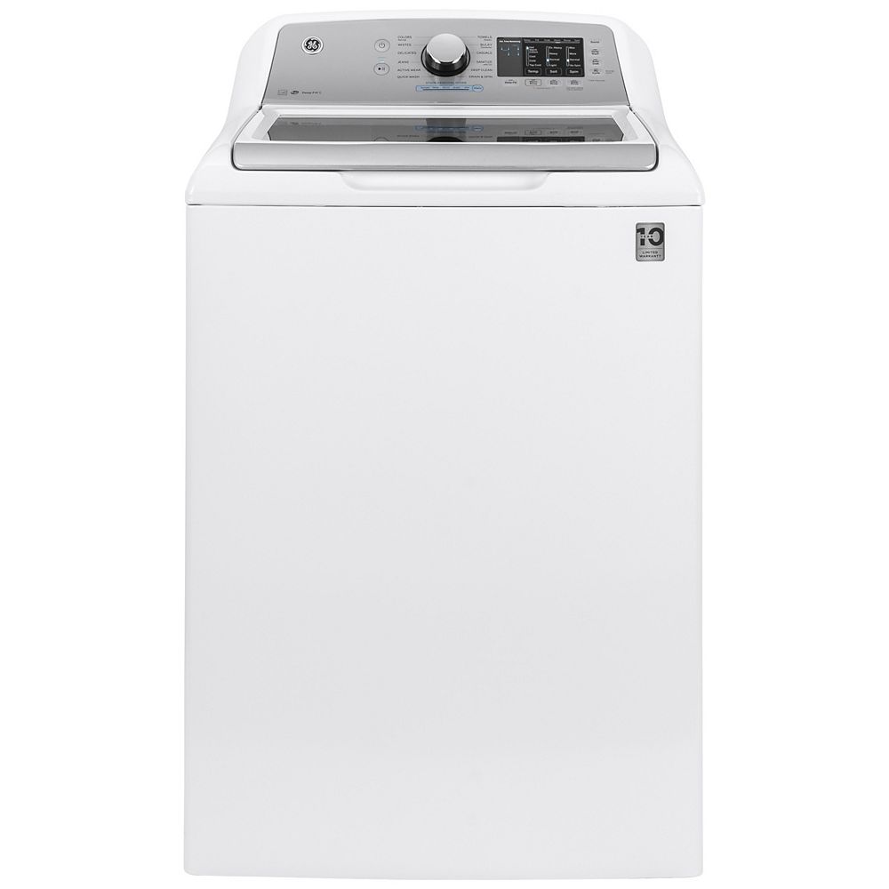 GE 5.5 cu. ft. (IEC) Capacity Top Load Washer with FlexDispense in