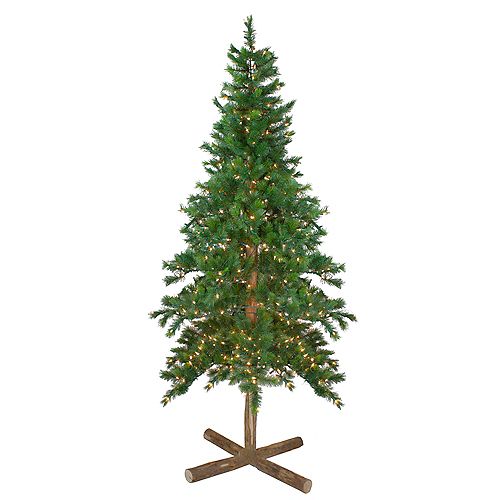 Northlight 6.5" Pre-Lit Royal Alpine Artificial Christmas Tree - Clear Lights