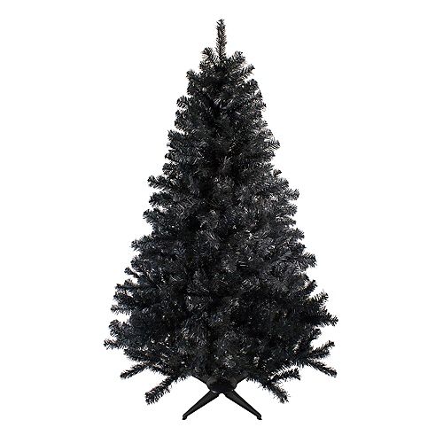 6' Black Colorado Spruce Artificial Christmas Tree - Unlit