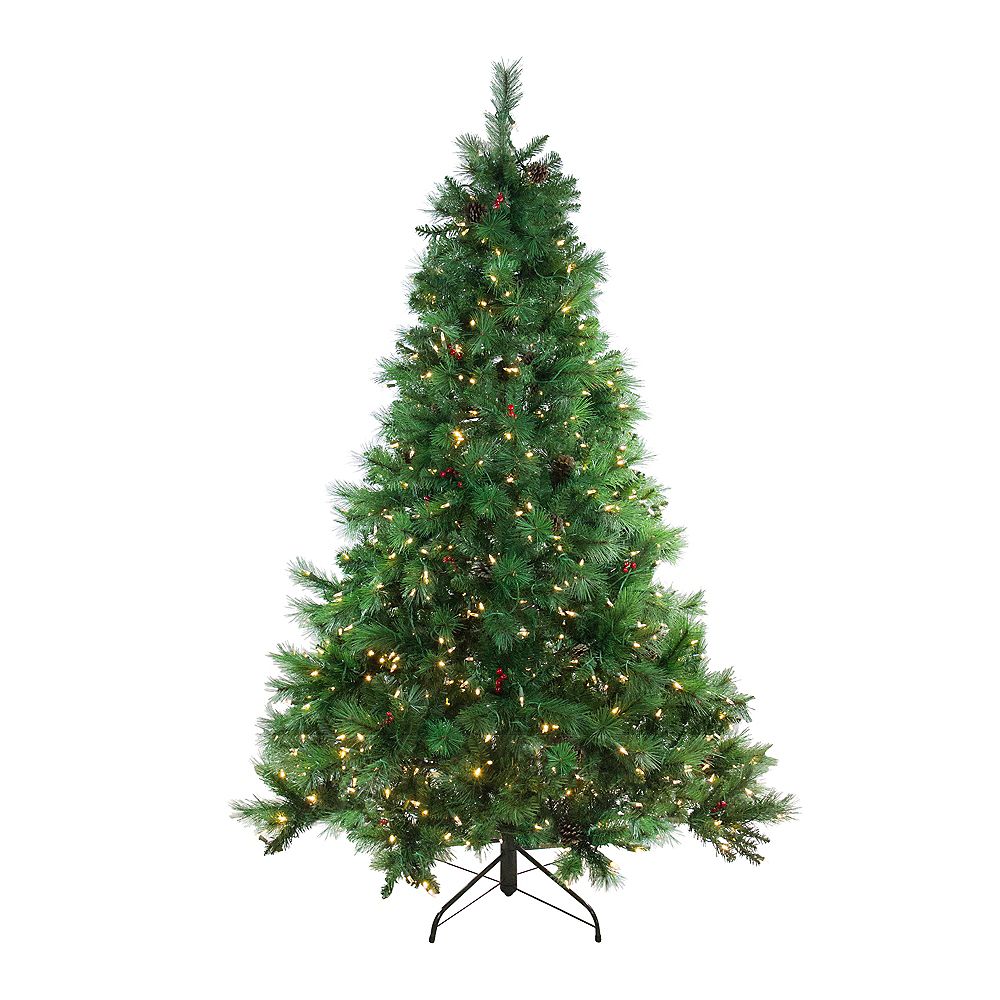 Northlight 6.5' PreLit Full Denali Mixed Pine Artificial Christmas