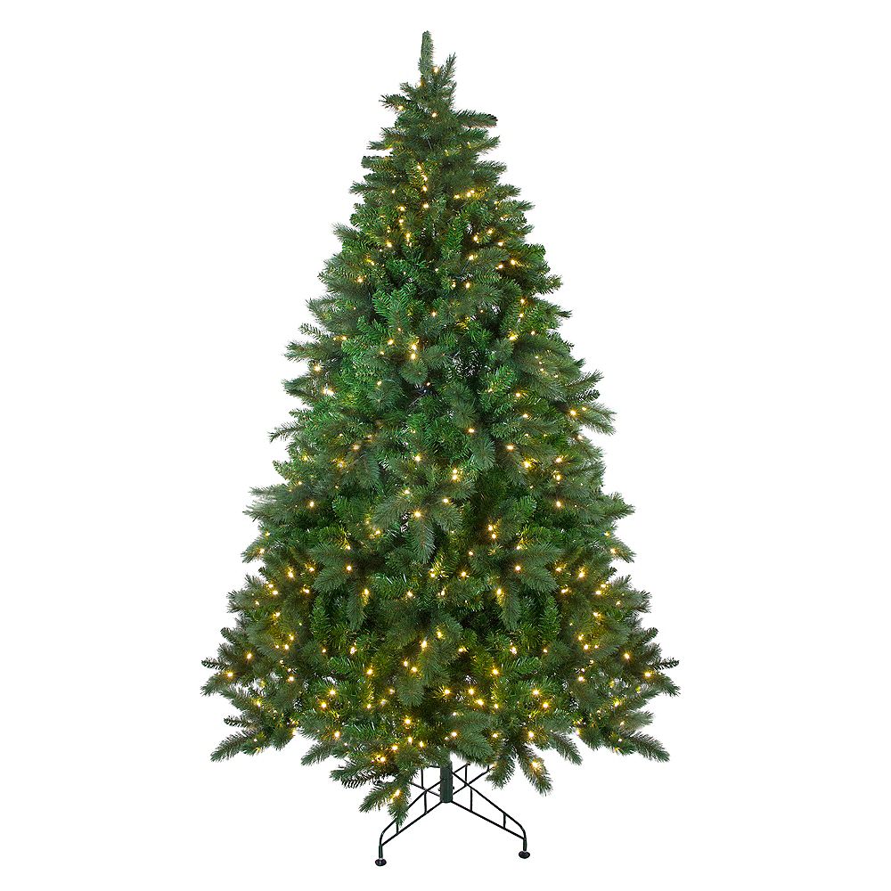 Northlight 7.5' PreLit Mixed Scotch Pine Artificial Christmas Tree