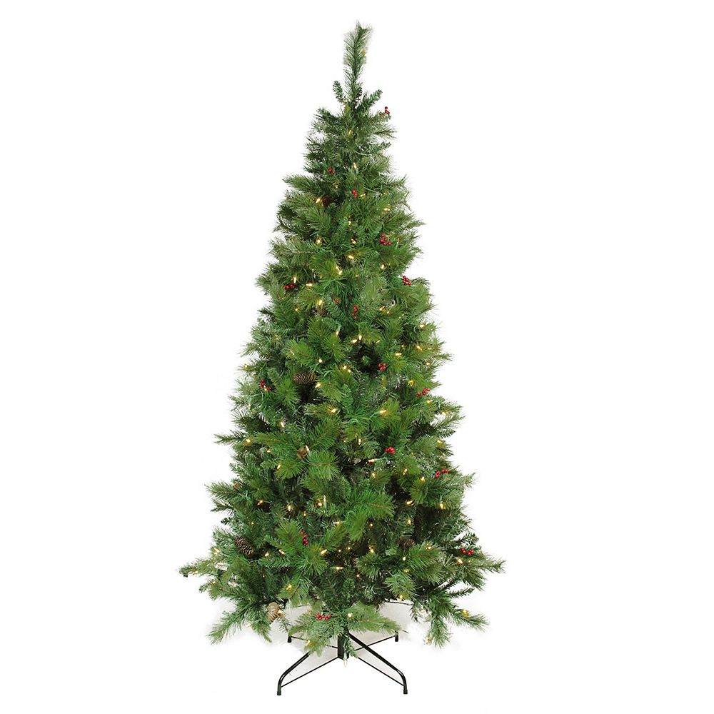 Featured image of post 6Ft Pre Lit Slim Christmas Tree