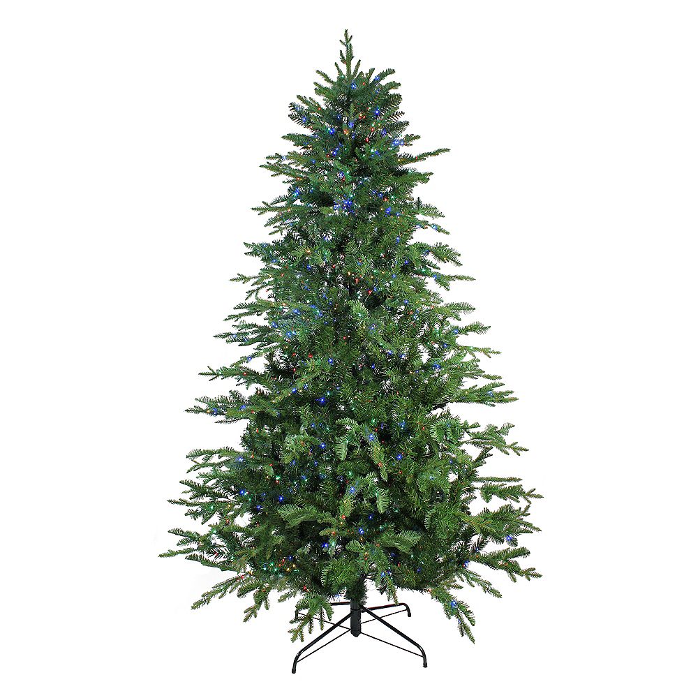 Northlight 7.5' PreLit Full Ashland Sitka Spruce Artificial Christmas