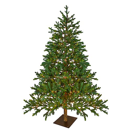 Northlight 6.5' Pre-Lit LED North Pine Artificial Christmas Tree - Clear Lights