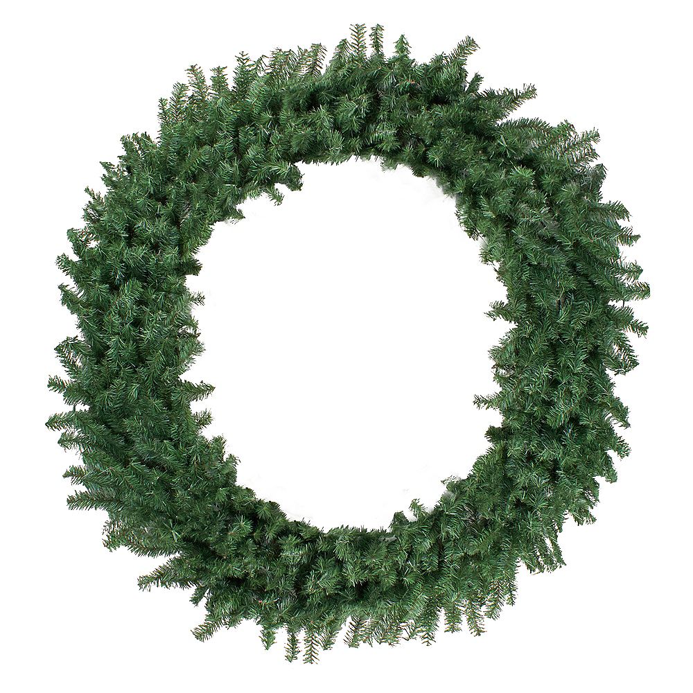 Northlight Canadian Pine Artificial Christmas Wreath   5ft Unlit   The ...