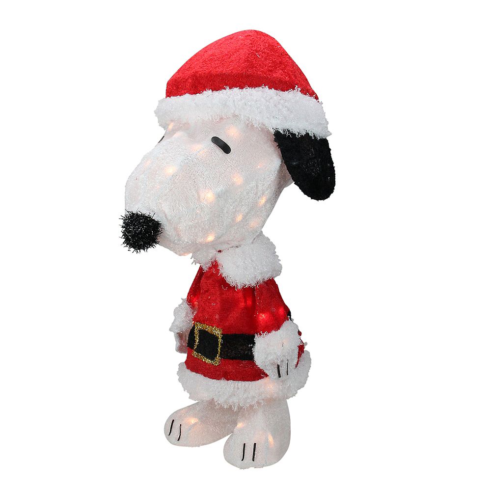 Northlight 24" PreLit Peanuts Snoopy in Santa Suit