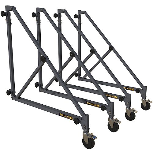 Metaltech 46 inch Outriggers for 6 ft. Scaffold