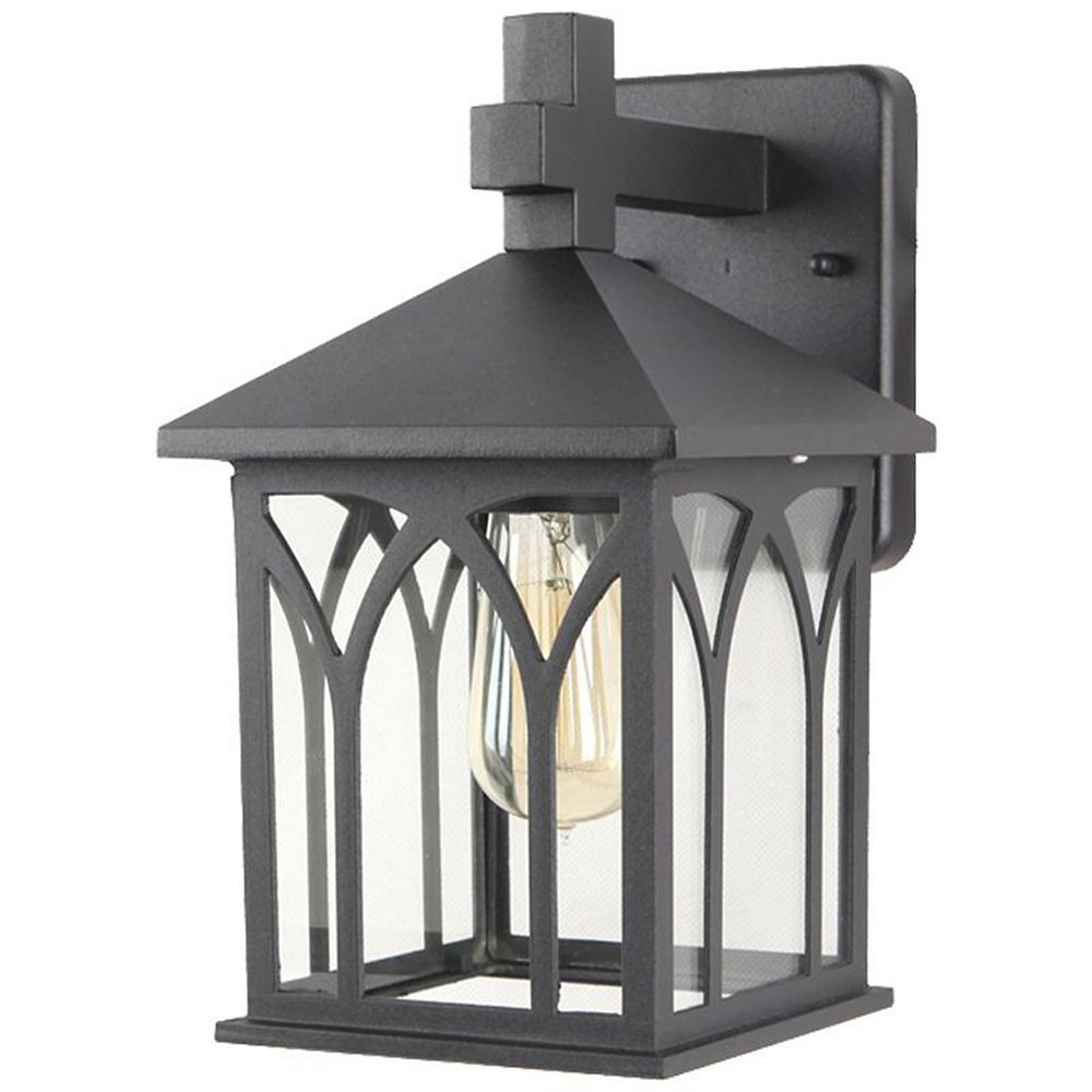 Beldi Inc. Providence Collection 1Light Black Exterior LED Wall Light