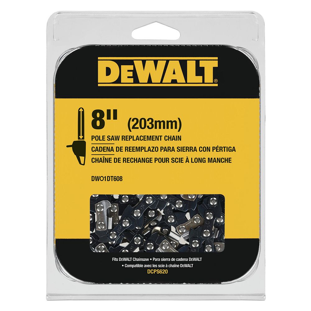 DEWALT 8INCH POLE SAW REPLACEMENT CHAIN The Home Depot Canada