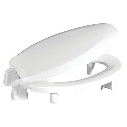 Centoco ADA Compliant 3 inch Raised Elongated Closed Front with Cover Toilet Seat in White