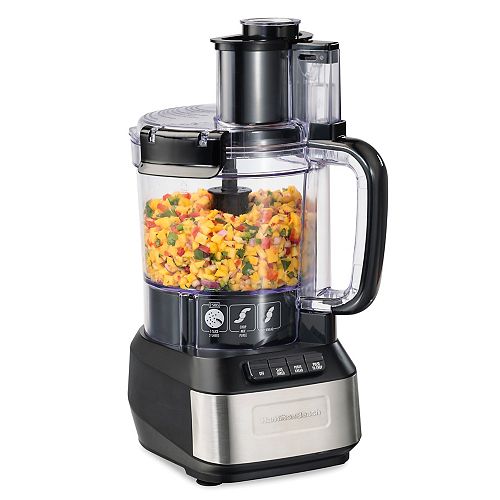 Stack & Snap 12-Cup Capacity Food Processor in Black