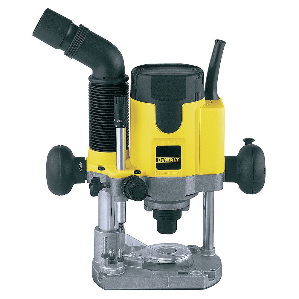 Dewalt 2 HP (MAXIMUM MOTOR HP) EVS PLUNGE ROUTER The Home Depot Canada