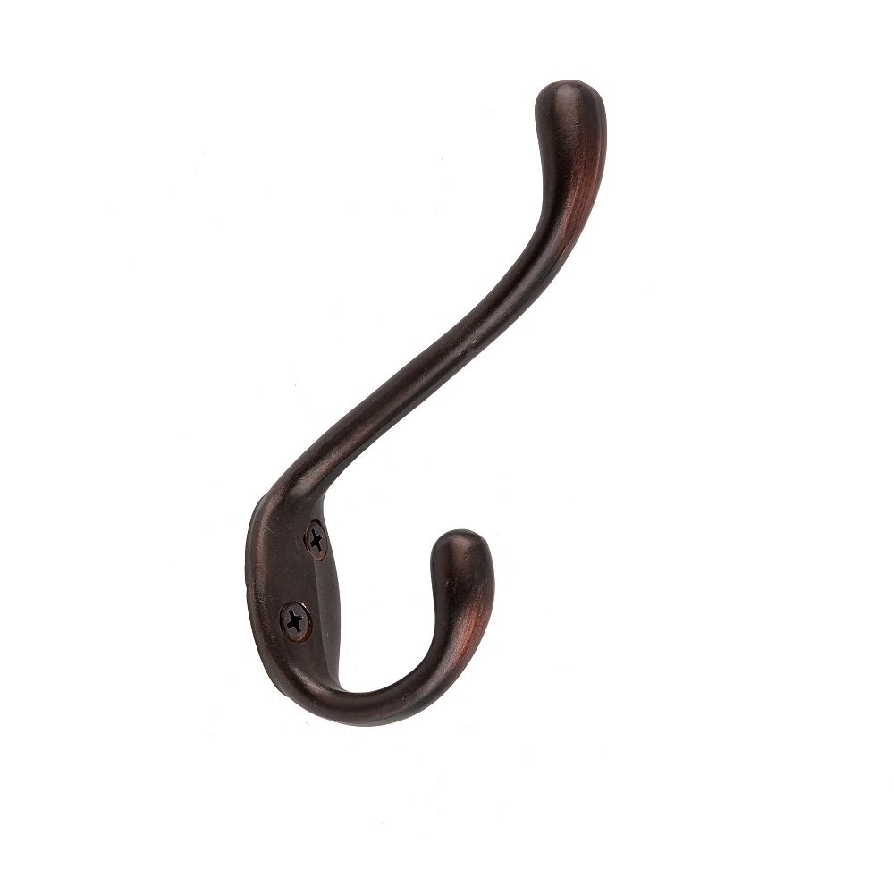 Onward 4 21/32 in (118 mm) Heavy-Duty Coat Hook, Metal, Oil-Rubbed ...