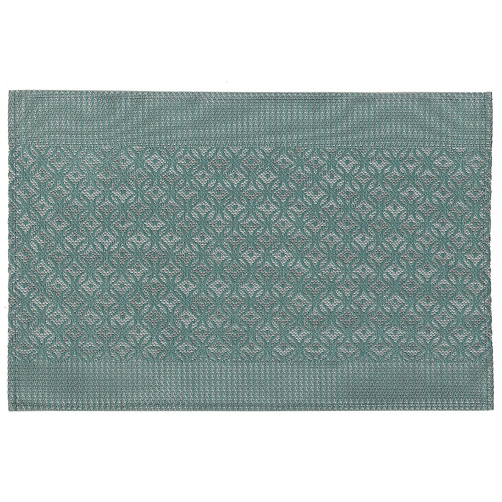 IH Casa Decor VINYL PLACEMAT (COINLINK) (GREEN)(SET OF 12) The Home