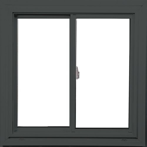 SOLENSIS 30 Inch X 36 Inch Vinyl Single Hung Window with 3 1/4 Inch ...