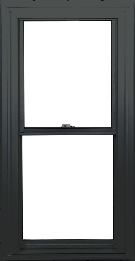 Farley Windows 24-inch x 48-inch Double Hung Rustic Granite/White ...