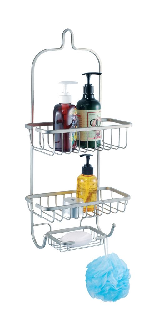 IH Casa Decor Nickle Shower Caddy The Home Depot Canada