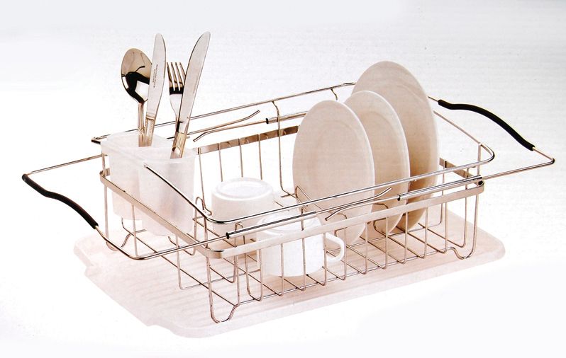 IH Casa Decor Over The Sink Dish Rack With Tray The Home Depot Canada   P 1001566916 