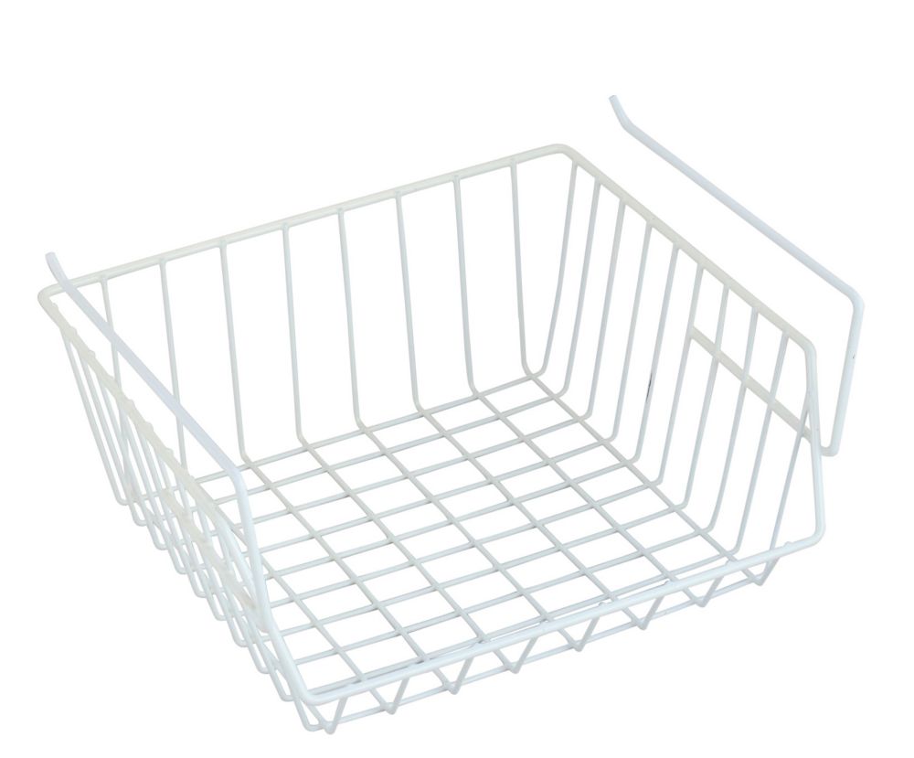 IH Casa Decor Under Shelf Wired Basket The Home Depot Canada