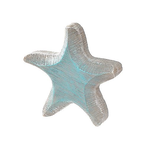 Polyresin Blue Starfish Stand