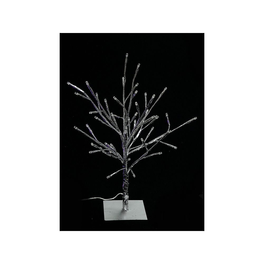 IH Casa Decor Led Silver Mini Tree The Home Depot Canada