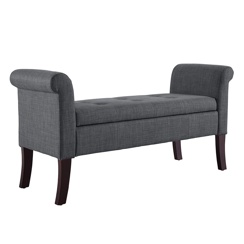 Iris Storage Charcoal Bench Iris Storage Charcoal Bench