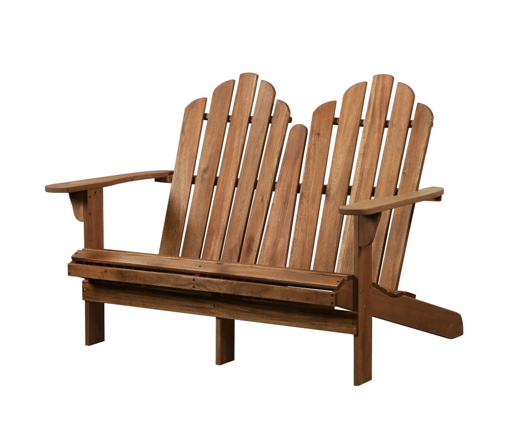 Linon Home Decor Adirondack Double Bench The Home Depot Canada   P 1001568287 