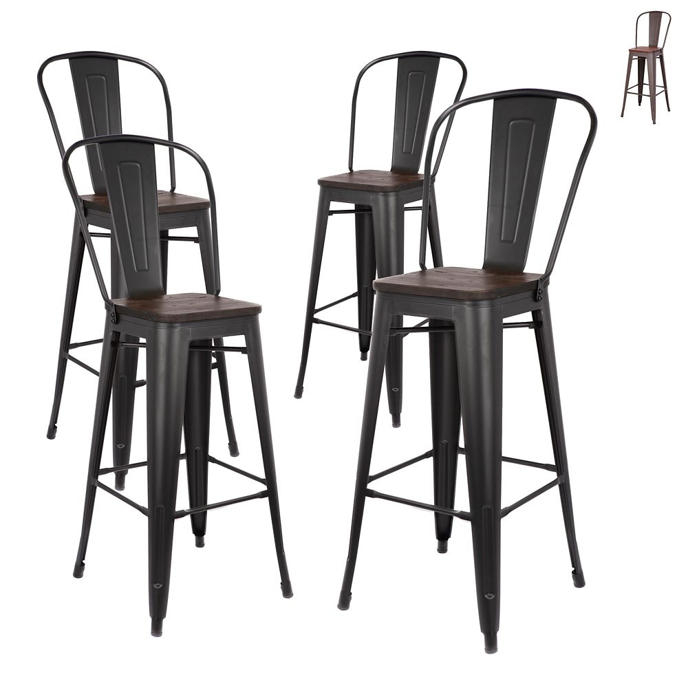 Wood Counter Bar Stools The Home, Wood Counter Height Stools Canada